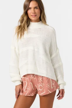 Sweaters, Hoodies & Fleece^O'Neill Kastalyn Long Sleeve Sweater - | winter white