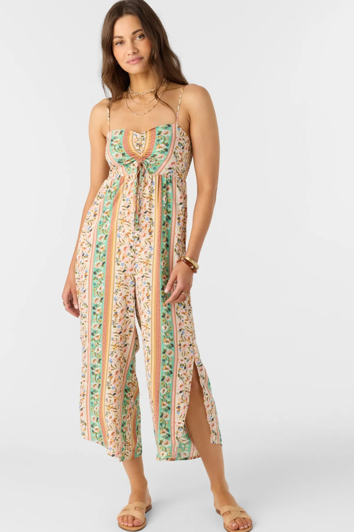 Jumpsuits & Rompers^O'Neill Keiko Cora Floral Jumper - | tapioca