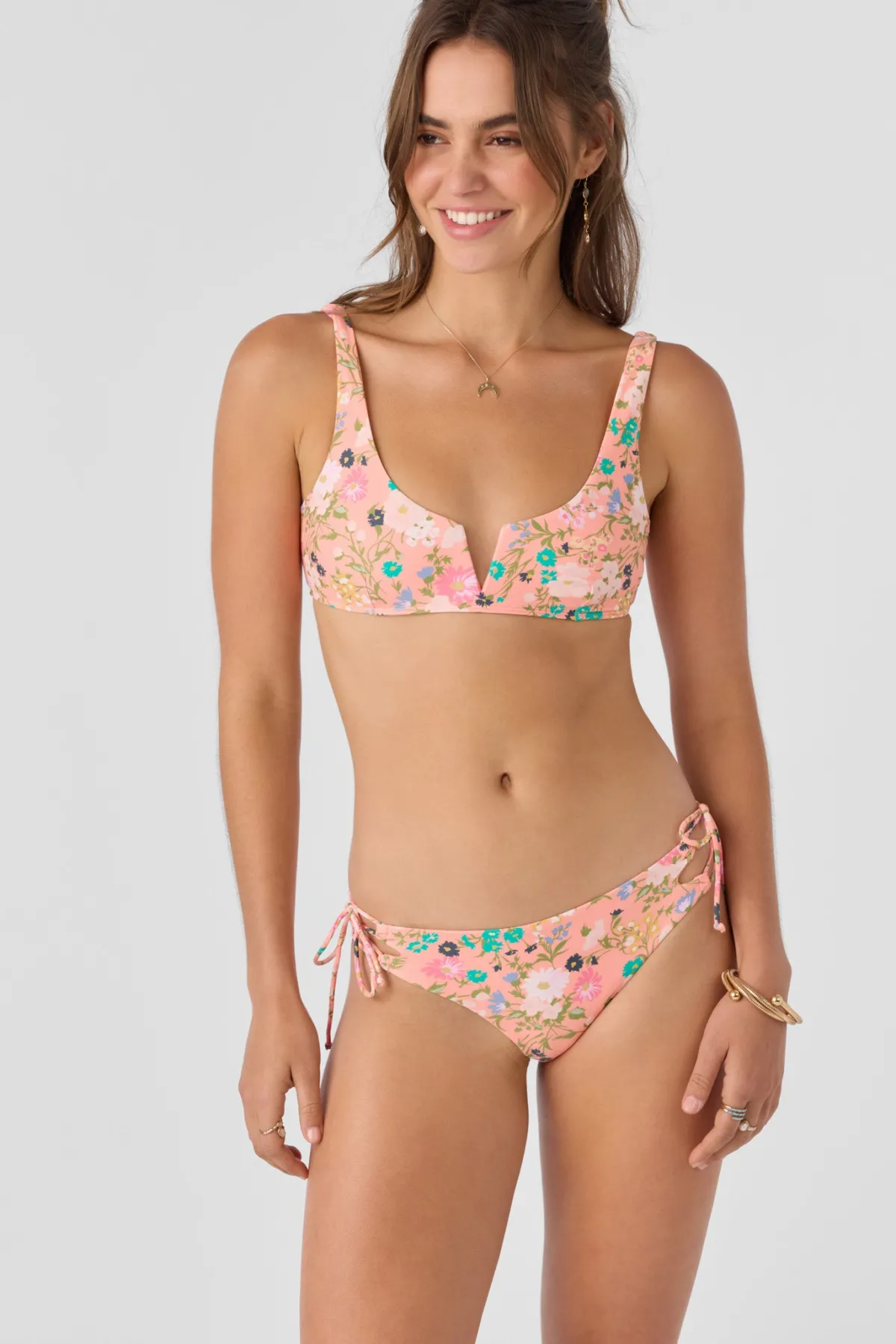 Bikini Bottoms^O'Neill Kelly Floral Jensen Skimpy Bottoms - | desert flower