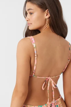 Bikini Tops^O'Neill Kelly Floral Menorca Triangle Top - | desert flower