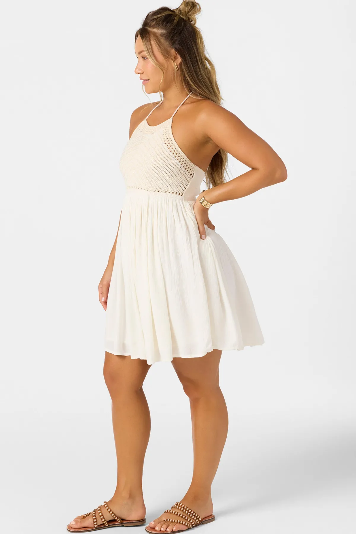 Dresses^O'Neill Kindra Short Dress - | winter white