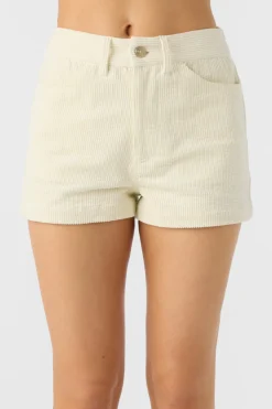 Bottoms^O'Neill Langford Cord Shorts - | winter white