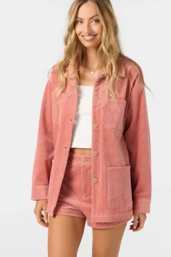 Jackets^O'Neill Langford Shacket Jacket - | desert sand