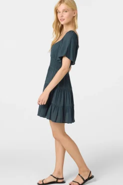 Dresses^O'Neill Layken Solid Short Dress - | slate