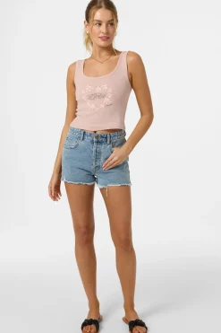 Graphic Tees & Tanks^O'Neill Leah Hawaii Scoopneck Tank misty rose
