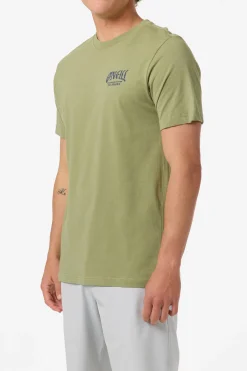 New Arrivals^O'Neill Left Side Classic Tee oil green