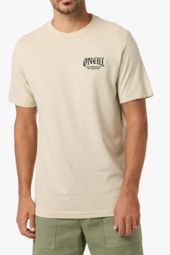 New Arrivals|Tees & Tanks^O'Neill Left Side Classic Tee - | lt khaki