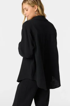 Tops^O'Neill Leni Relaxed Long Sleeve Top - | black