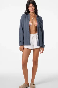 Tops^O'Neill Leni Relaxed Long Sleeve Top - | slate