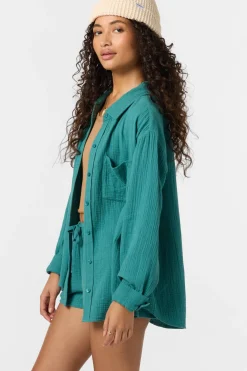 Tops^O'Neill Leni Relaxed Long Sleeve Top - | north sea