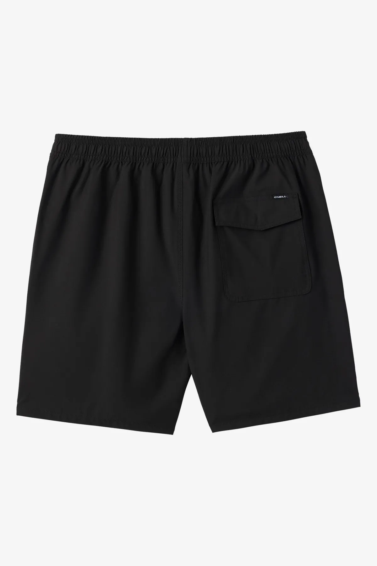 New Arrivals^O'Neill Lennox Hermosa Solid Volley 17" Swim Trunks black