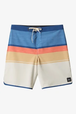 Boardshorts New Arrivals|Mid Length^O'Neill Lennox Scallop 19" Boardshorts - | lt khaki