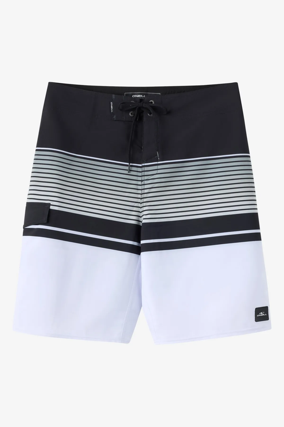 Best Sellers|New Arrivals^O'Neill Lennox Stripe 21" Boardshorts white