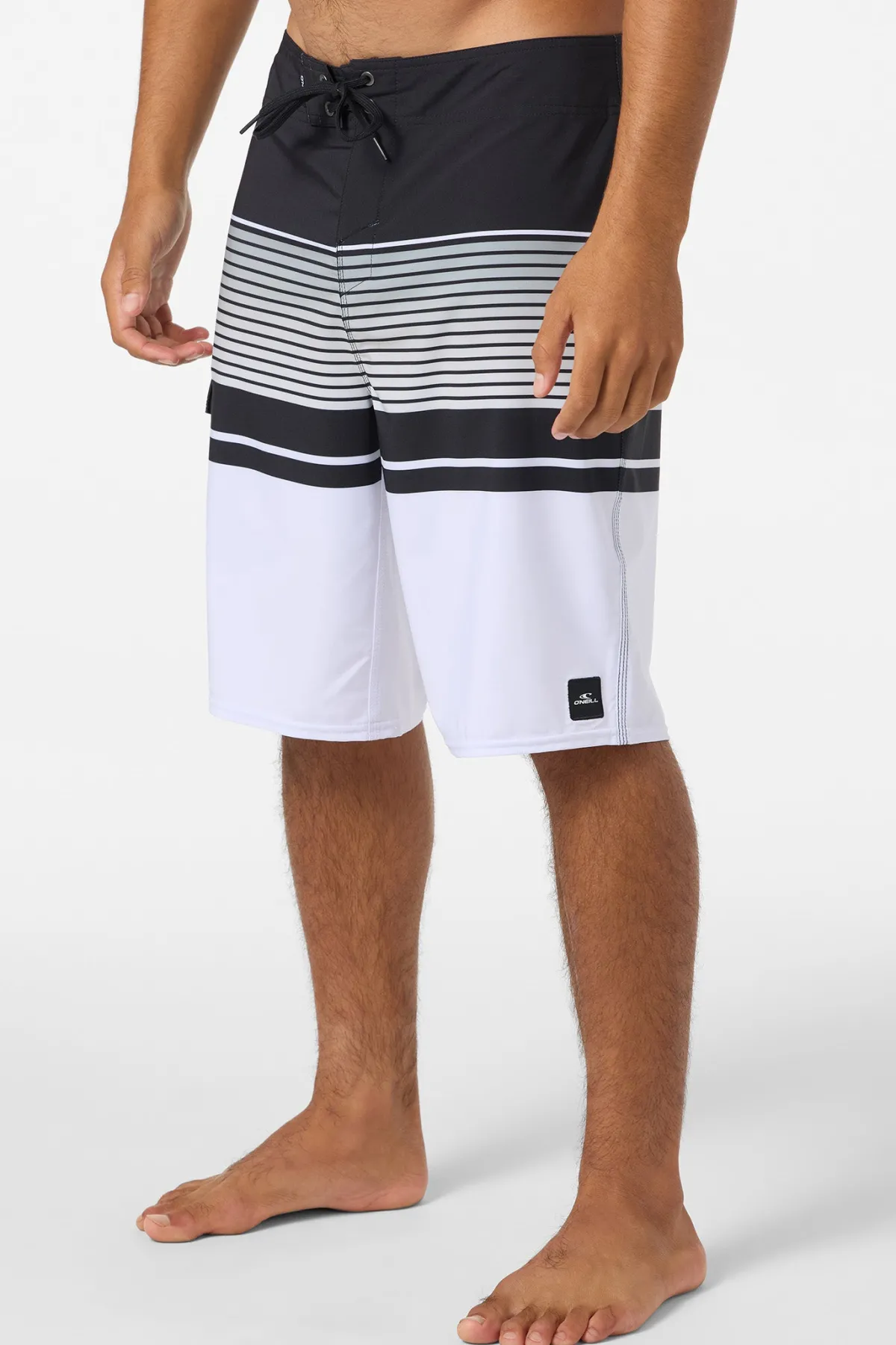 Best Sellers|New Arrivals^O'Neill Lennox Stripe 21" Boardshorts white