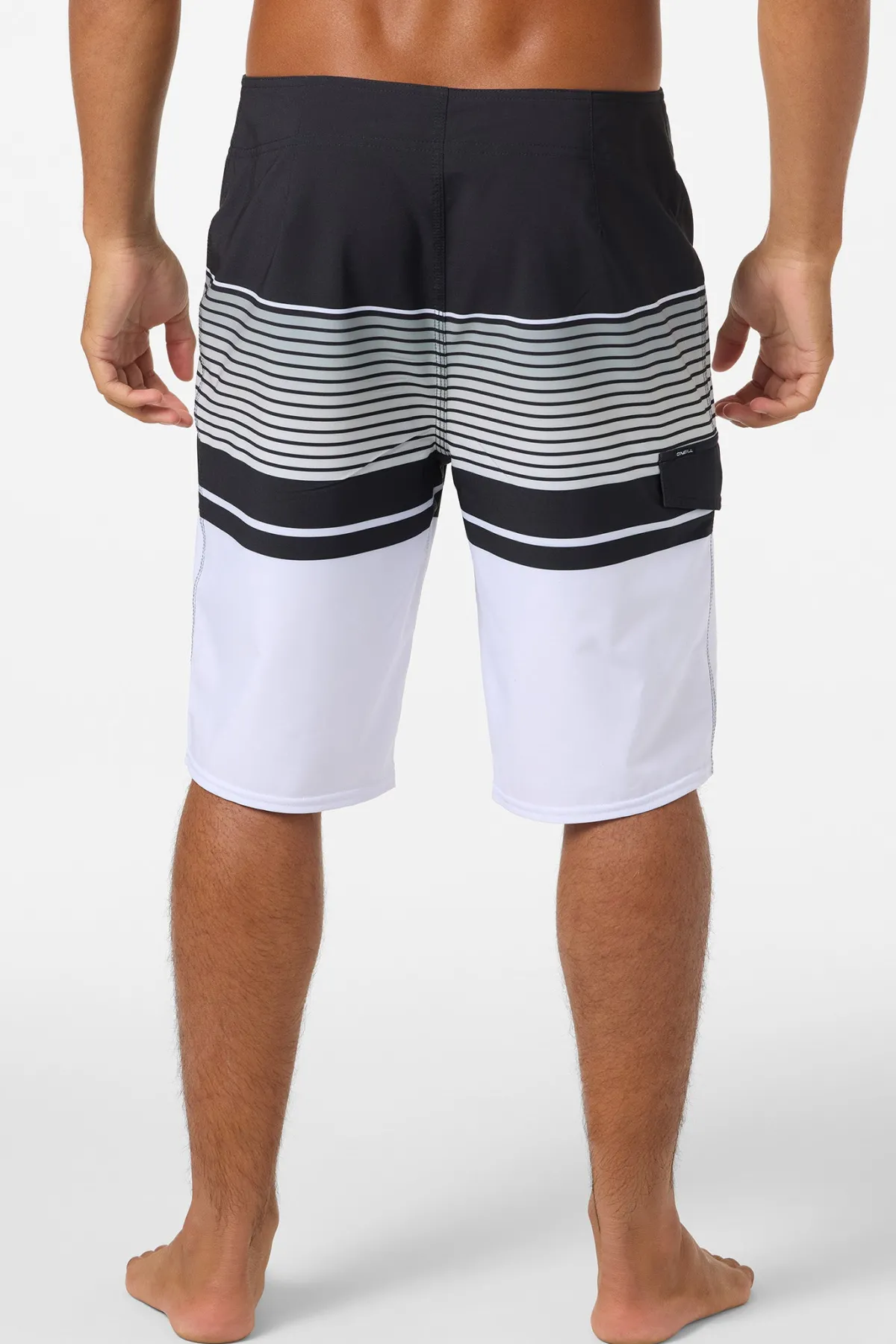 Best Sellers|New Arrivals^O'Neill Lennox Stripe 21" Boardshorts white