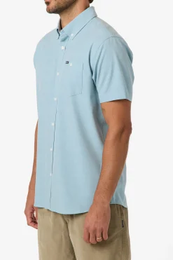 New Arrivals^O'Neill Light Check Standard Fit Shirt stone blue