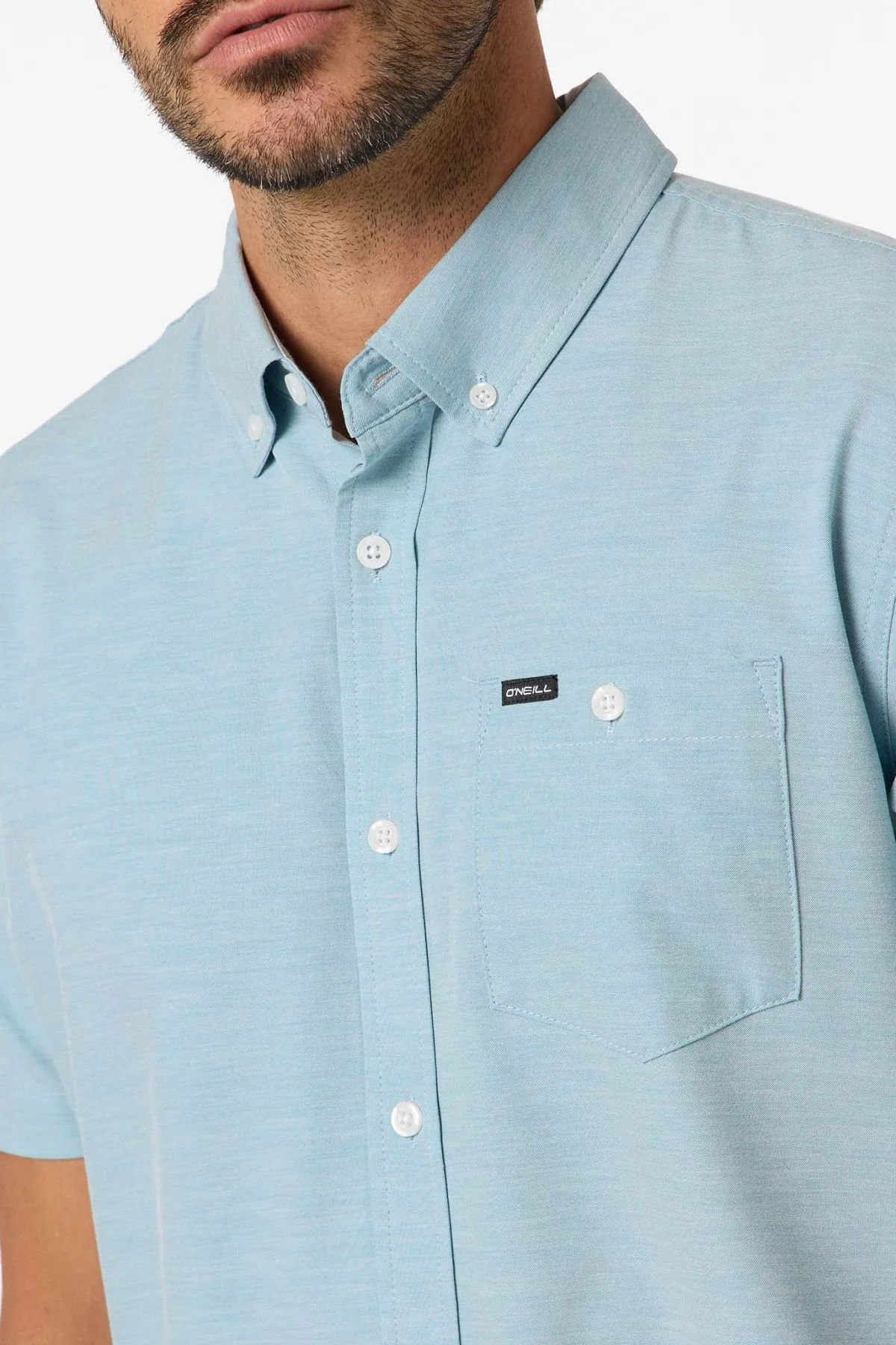 New Arrivals^O'Neill Light Check Standard Fit Shirt stone blue