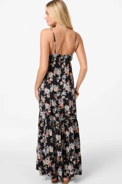 New Arrivals|Dresses^O'Neill Lillie Bali Floral Dress Maxi Dress - | black