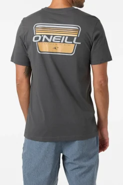 Tees & Tanks^O'Neill Lineup Classic Tee Standard Fit Tee - | dark shadow