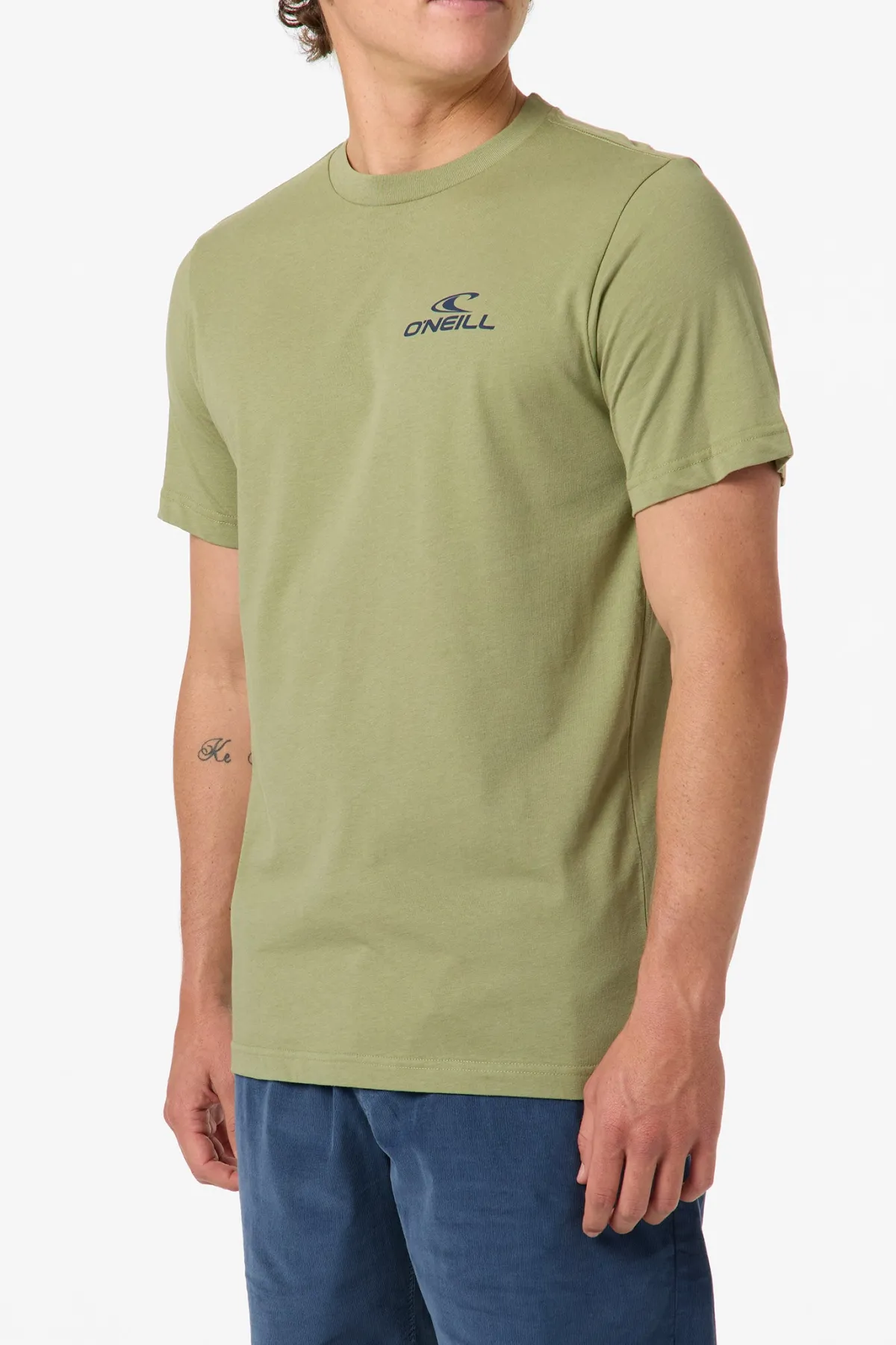 Tees & Tanks^O'Neill Lineup Classic Tee Standard Fit Tee - | oil green