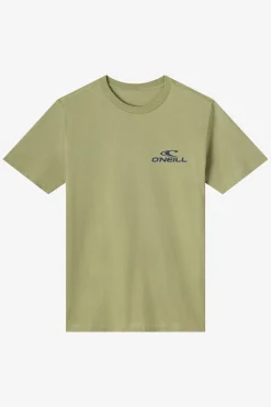 Tees & Tanks^O'Neill Lineup Classic Tee Standard Fit Tee - | oil green
