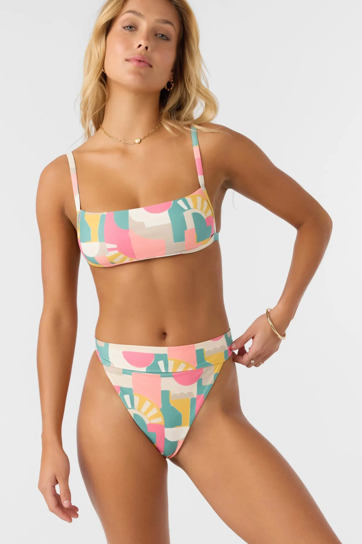 Bikini Bottoms^O'Neill Lisbon Geo Santa Barbara Cheeky Bottoms - | multi clr