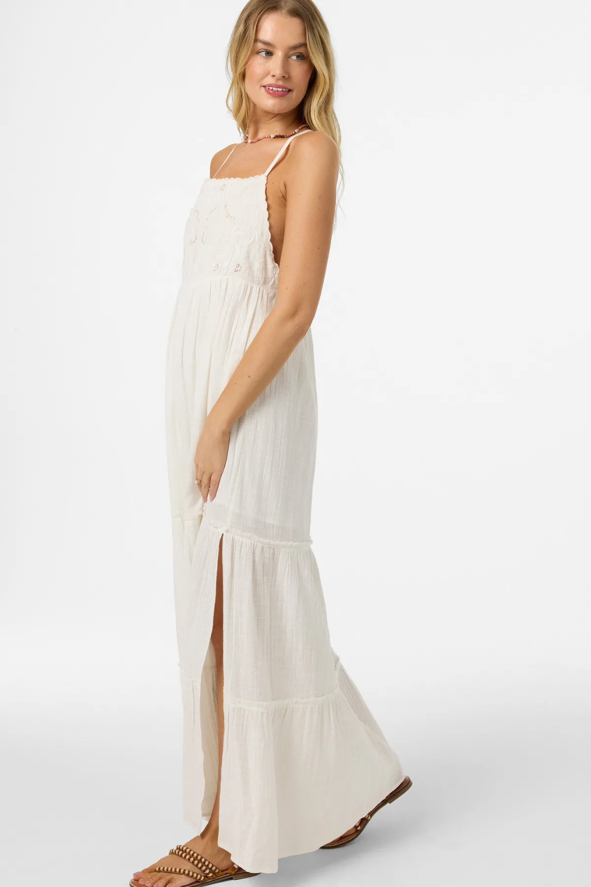 New Arrivals|Dresses^O'Neill Lisbon Maxi Dress Dress - | winter white