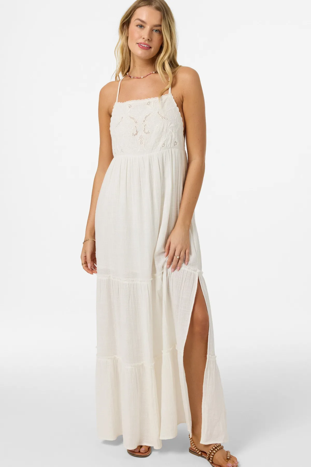 New Arrivals|Dresses^O'Neill Lisbon Maxi Dress Dress - | winter white