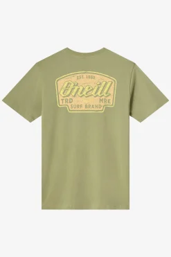 New Arrivals|Tees & Tanks^O'Neill Locksmith Classic Tee Standard Fit Tee - | oil green