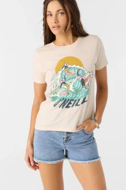 Graphic Tees & Tanks^O'Neill Loindaflow Boy Tee - | tapioca