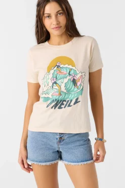 Graphic Tees & Tanks^O'Neill Loindaflow Boy Tee - | tapioca