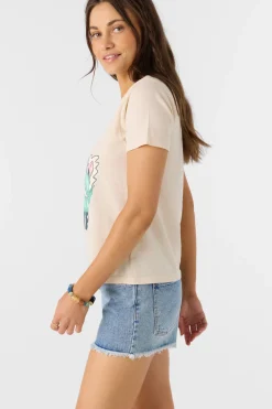 Graphic Tees & Tanks^O'Neill Loindaflow Boy Tee - | tapioca