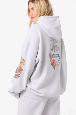 Sweaters, Hoodies & Fleece|New Arrivals^O'Neill Lush Oversized Hoodie heather grey