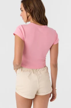 Graphic Tees & Tanks^O'Neill Malibu Mirage Tee - | peony