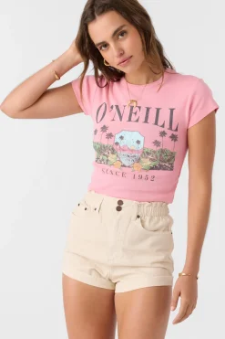Graphic Tees & Tanks^O'Neill Malibu Mirage Tee - | peony