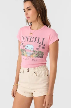 Graphic Tees & Tanks^O'Neill Malibu Mirage Tee - | peony