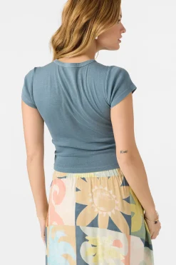 Graphic Tees & Tanks^O'Neill Mallorca Emblem Tee - | washed slate