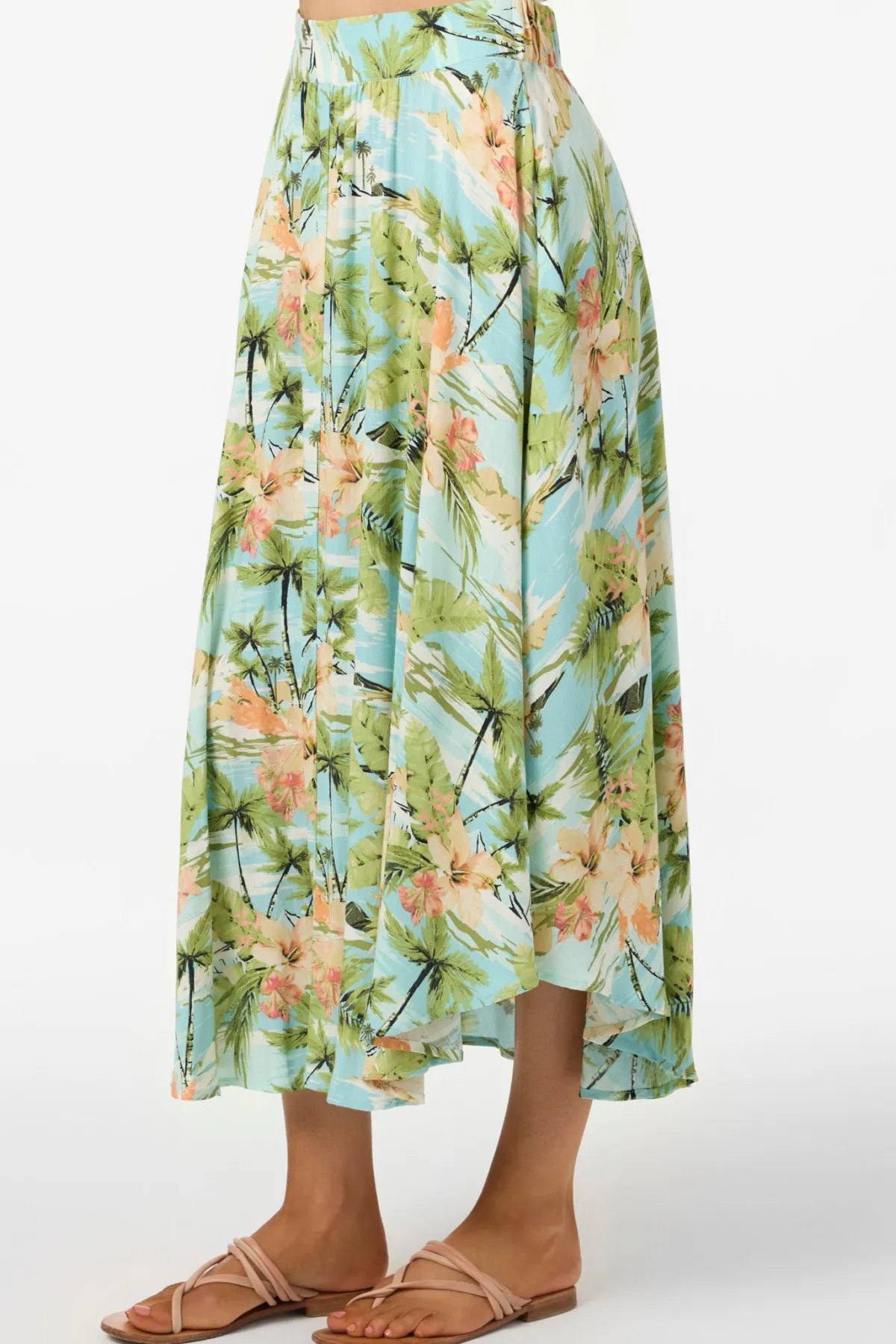 Bottoms^O'Neill Marnie Tropical Maxi Skirts - | nile blue