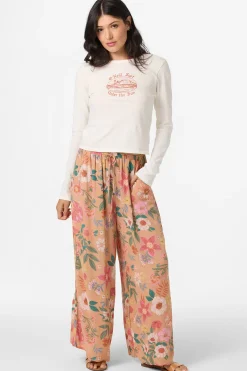 Bottoms^O'Neill Milah Camilla Beach Pants - | cork