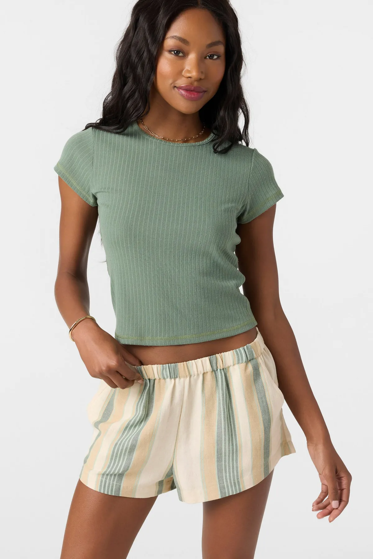 Tops^O'Neill Monette Top - | sea spray