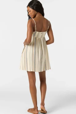 Dresses^O'Neill Natalya Stripe Short Dress - | tapioca