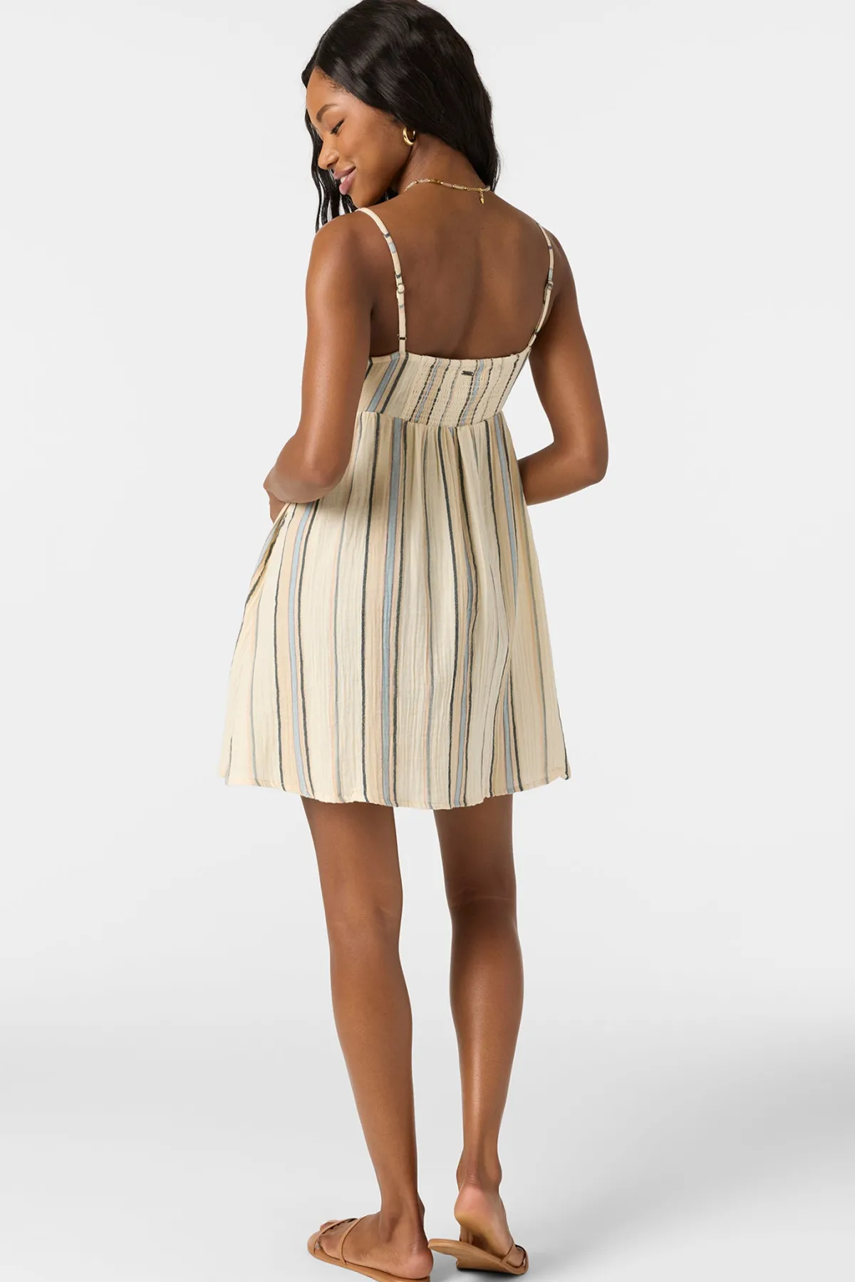 Dresses^O'Neill Natalya Stripe Short Dress - | tapioca