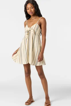 Dresses^O'Neill Natalya Stripe Short Dress - | tapioca