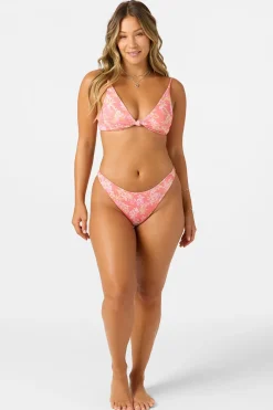 Bikini Bottoms^O'Neill Nayomi Floral Flamenco Cheeky Bottoms - | porcelain rose