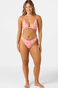 Bikini Tops^O'Neill Nayomi Floral Pismo Bralette Top - | porcelain rose