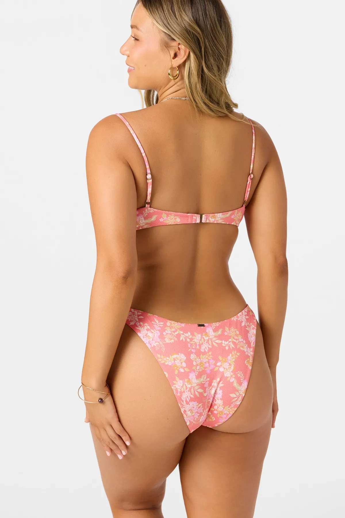 Bikini Tops^O'Neill Nayomi Floral Pismo Bralette Top - | porcelain rose