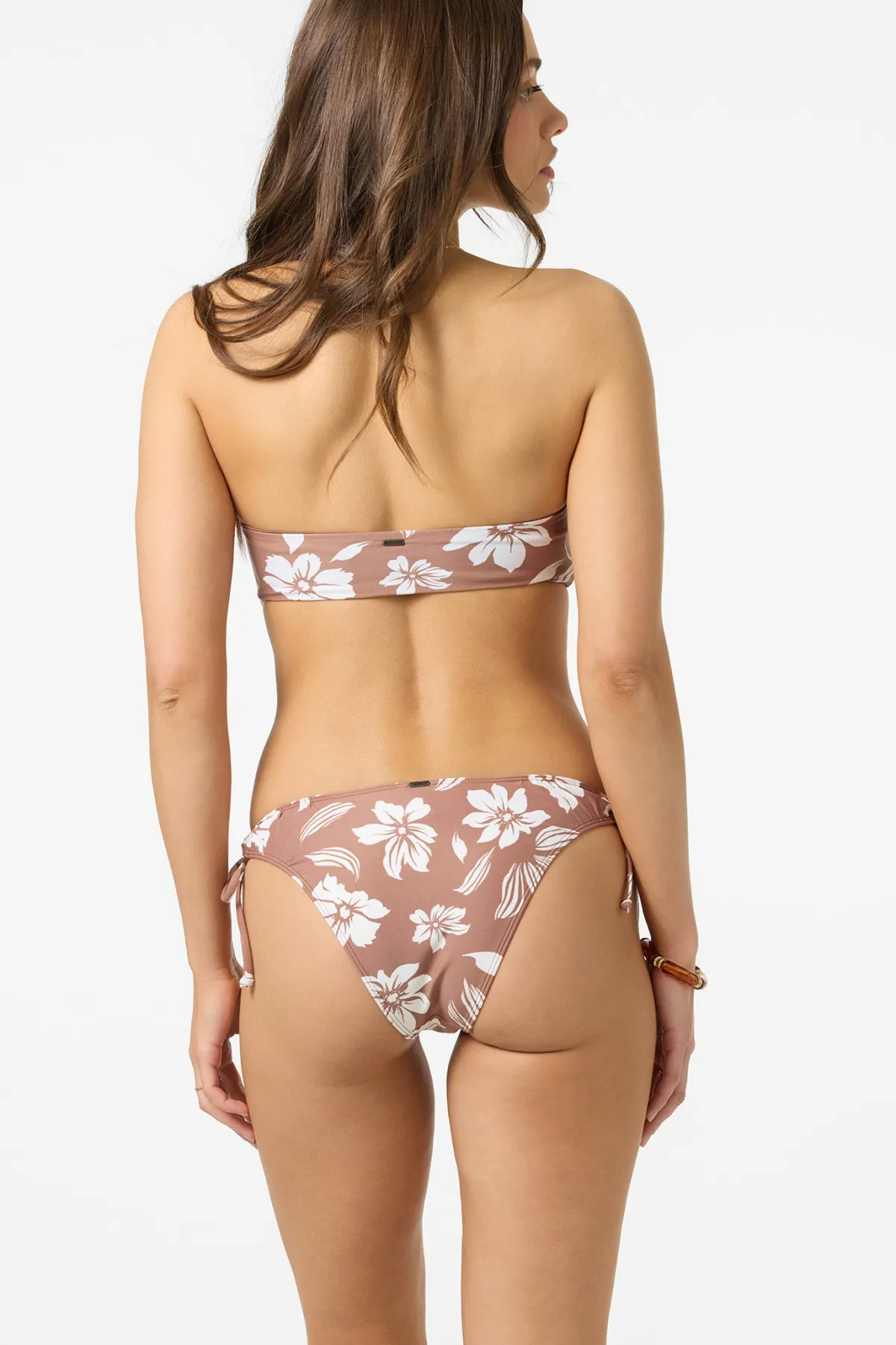 Bikini Bottoms^O'Neill Nomad Floral Crestview Cheeky Bottoms - | carob brown