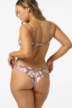 New Arrivals|Swim New Arrivals^O'Neill Nomad Floral Hermosa Skimpy Bottoms - | carob brown