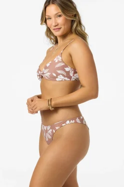 Swim New Arrivals|New Arrivals^O'Neill Nomad Floral Malibu Bralette Top carob brown