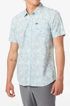 Shirts & Flannels^O'Neill Oasis Eco Standard Standard Fit Shirt - | pstl turq 2